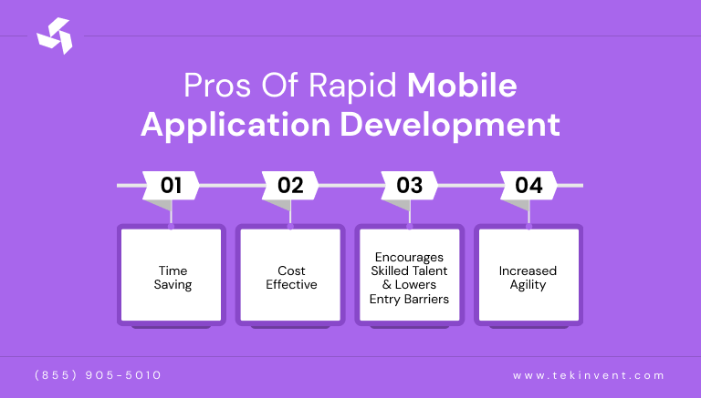 Pros of Rapid Mobile Application Development