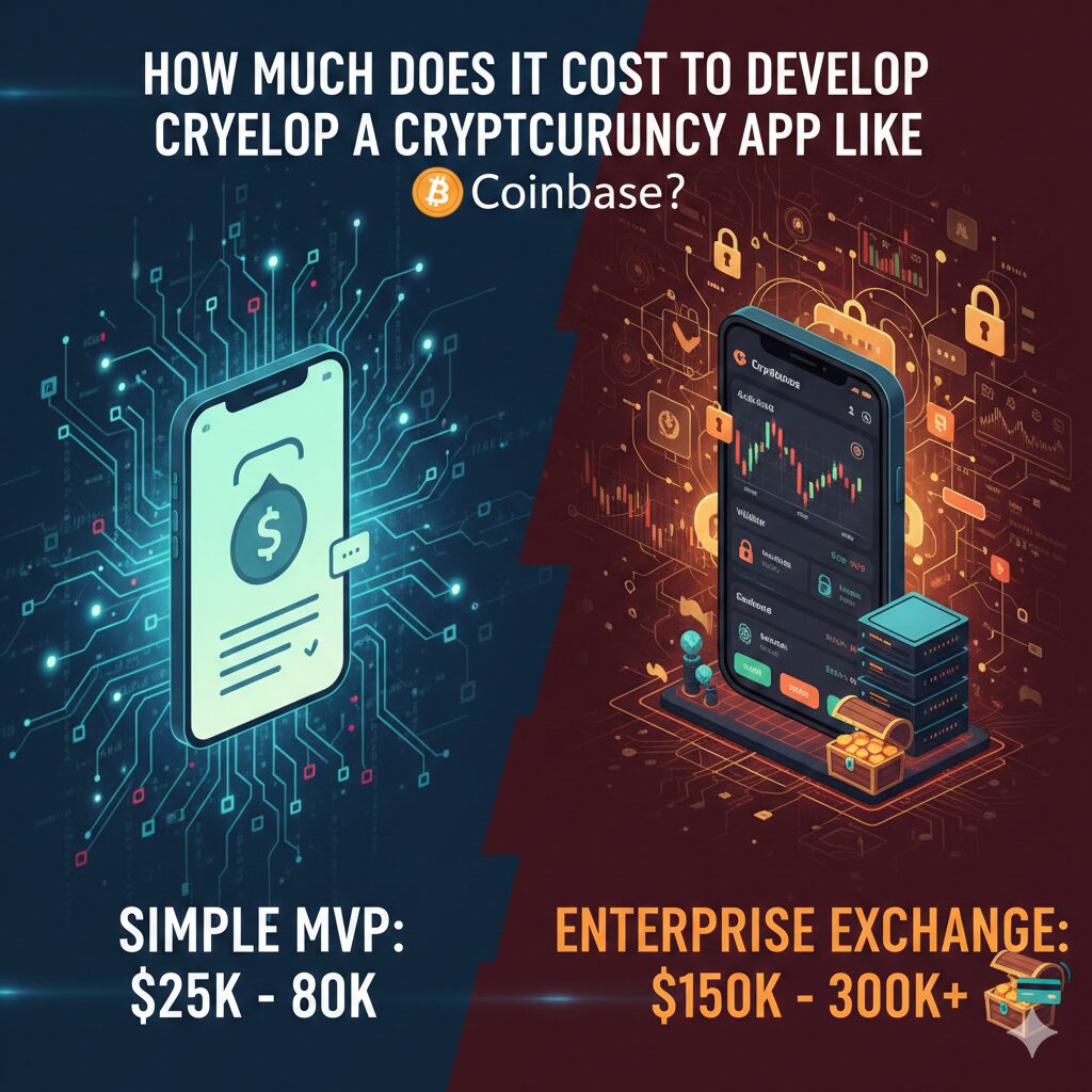How Much Does It Cost To Develop A Cryptocurrency App Like Coinbase?