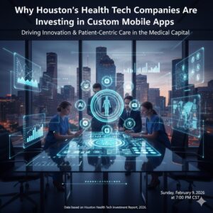 Why Houston’s Health Tech Companies Are Investing in Custom Mobile Apps