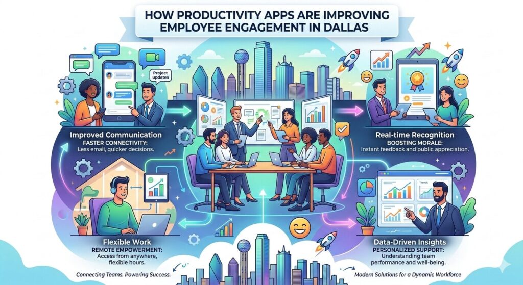 How Productivity Apps Are Improving Employee Engagement in Dallas