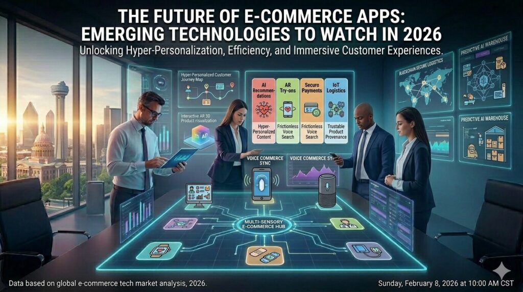 The Future of E-Commerce Apps: Emerging Technologies to Watch in 2026