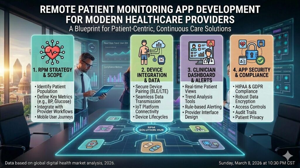 Remote Patient Monitoring App Development for Modern Healthcare Providers