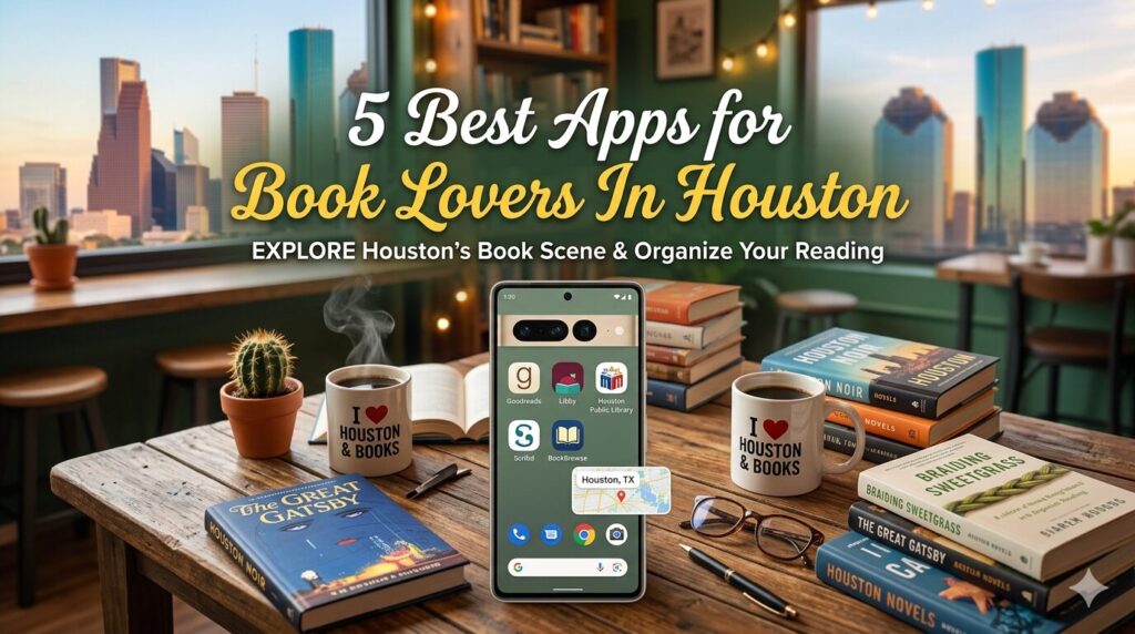 5 Best Apps for Book Lovers In Houston