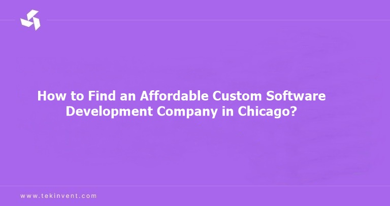 How to Find an Affordable Custom Software Development Company in Chicago?