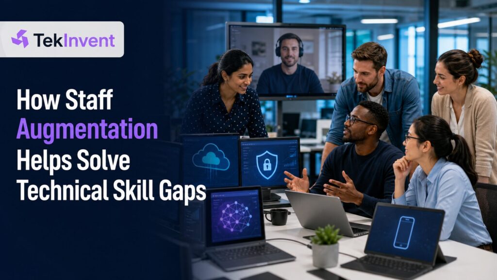 How Staff Augmentation Helps Solve Technical Skill Gaps
