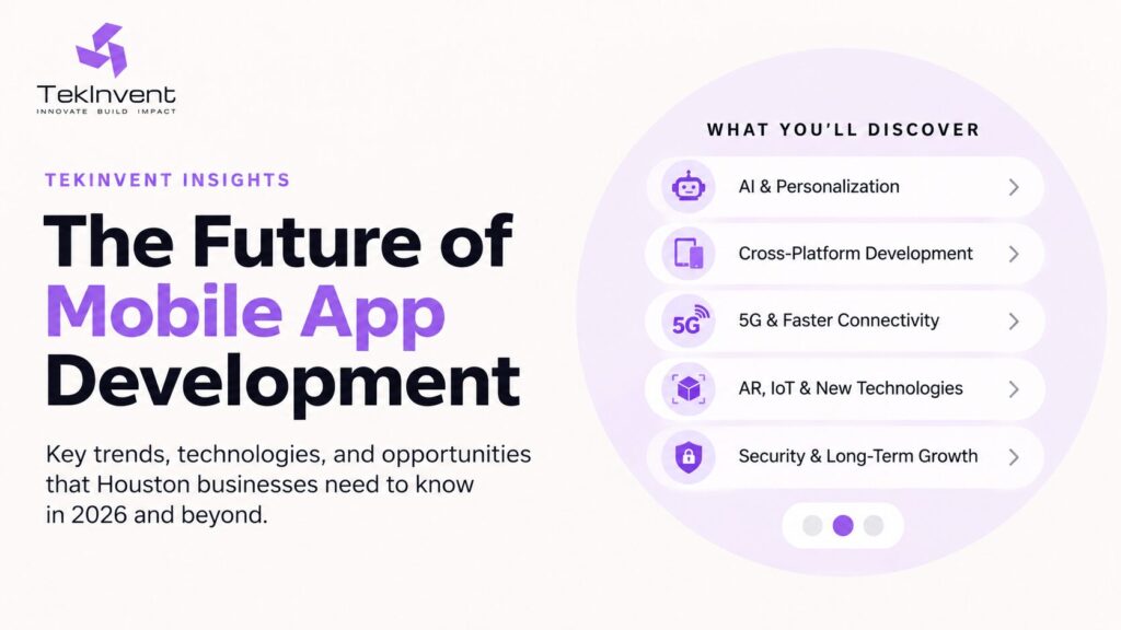 The Future of Mobile App Development: What Houston Businesses Need to Know