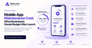Mobile App Maintenance Cost: What Businesses Should Budget After Launch